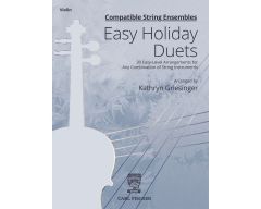 CARL FISCHER EASY Holiday Duets 30 Easy Level Arrangements For Any Combination Of String In