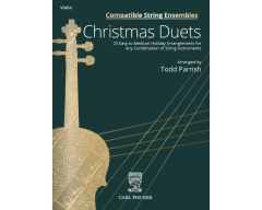CARL FISCHER COMPATIBLE String Ensembles Christmas Duets For Violin