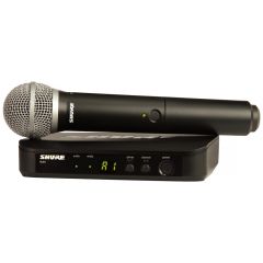 SHURE BLX24/PG58 Handheld Wireless System With Pg58 Microphone