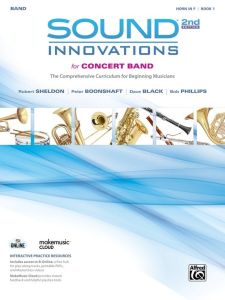 ALFRED SOUND Innovations For Concert Band Book 1 Horn In F 2nd Edition