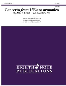 EIGHTH NOTE PUB CONCERTO From L'estro Armonico By David Marlatt