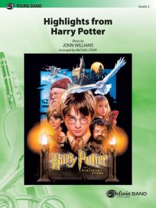 BELWIN HIGHLIGHTS From Harry Potter Arranged By Michael Story For Concert Band Gr.2