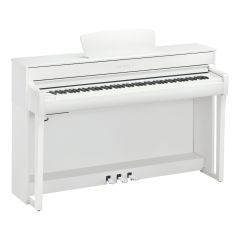 YAMAHA CLP735WH Clavinova Digital Piano, White