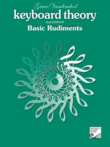 VANDENDOOL GRACE Vandendool Keyboard Theory Basic Rudiments 2nd Edition