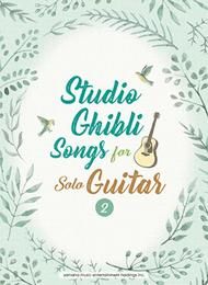 YAMAHA STUDIO Ghibli Songs For Solo Guitar Vol.2 Intermediate Level (english Version)