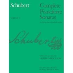 ABRSM PUBLISHING SCHUBERT Complete Pianoforte Sonatas Vol 1 Includes Unfinished Works