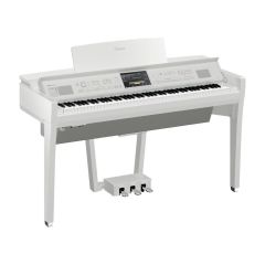 YAMAHA CVP809PWH Clavinova Digital Piano, Polished White