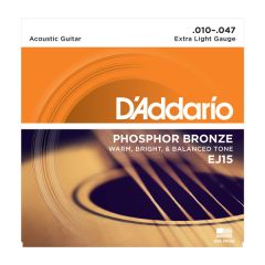 D'ADDARIO EJ15 Phosphor Bronze Wound Extra Light
