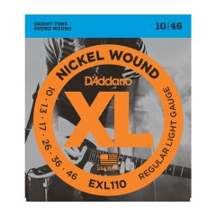 D'ADDARIO EXL110 Xl Nickel Wound Regular Light Gauge Electric Guitar Strings