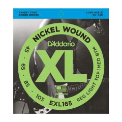 D'ADDARIO EXL165 Xl Nickel Soft Top/regular Bottom Gauge Long Scale Electric Bass String