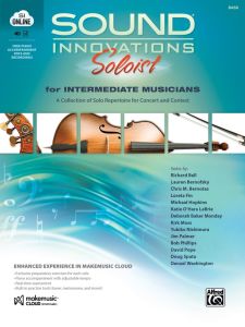 ALFRED SOUND Innovations Soloist For Intermediate Musicians Double Bass