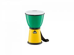NINO PERCUSSION NINO18G/Y Abs Djembe 8-inch Green/yellow