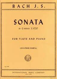 INTERNATIONAL MUSIC JS Bach Sonata In A Minor For Flute Solo Edited By Jean Pierre Rampal