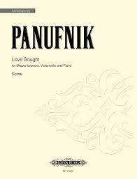 EDITION PETERS PANUFNIK Love Sought For Mezzo-soprano, Viola & Piano