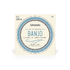 D'ADDARIO EJ60 5-string/light/nickel Banjo String Set