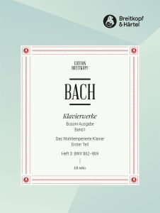 BREITKOPF & HARTEL BACH Complete Piano Works Vol.24 Suites Bwv 818a,819,1006a/sonatas Bwv963,964