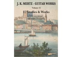 EDITION CHANTERELLE GUITAR Works Vol.11 12 Studies & Works By Johann Mertz