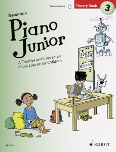SCHOTT PIANO Junior Theory Book 3 W/online Access By Hans-gunter Heumann