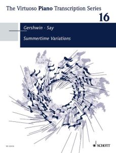 SCHOTT SUMMERTIME Variations The Virtuoso Piano Transcription Series By G. Gershwin