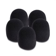 ONSTAGE ASWS58B5 | Foam Windscreen | 5x Pack | Black