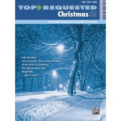 ALFRED TOP Requested Christmas Sheet Music For Piano/vocal/guitar