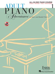 FABER ADULT Piano Adventures All-in-one Lesson Book 1 With Media Online