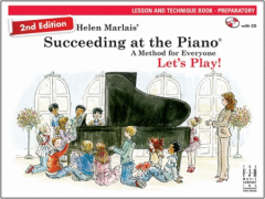 FJH MUSIC COMPANY HELEN Marlais Succeeding At The Piano Lesson & Technique Prep W/ Cd 2nd Ed.