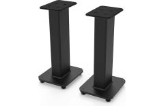KANTO AUDIO SX22 | 22 Inch Fillable Speaker Stands W/ Isolation System | Pair | Black