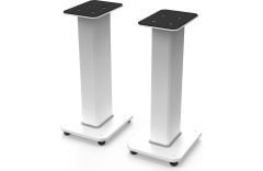 KANTO AUDIO SX22W | 22 Inch Fillable Speaker Stands W/ Isolation System | White