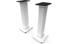 KANTO AUDIO SX26W | 26 Inch Fillable Speaker Stands W/ Isolation System | White