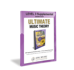 ULTIMATE MUSIC THEOR GP-SL3A Level 3 Supplemental Answer Book