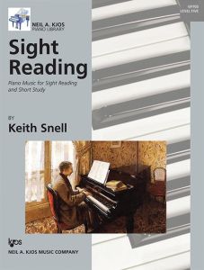 NEIL A.KJOS KEITH Snell Sight Reading Piano Music For Sight Reading & Short Study Level 5