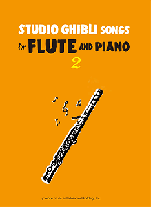 YAMAHA STUDIO Ghibli Songs For Flute & Piano Vol.2 Intermediate Level (english Ver.)