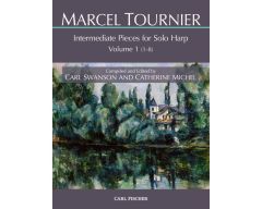 CARL FISCHER TOURNIER Intermediate Pieces For Solo Harp Volume 1