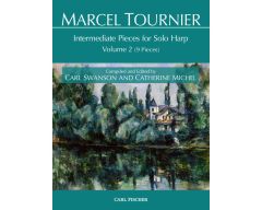 CARL FISCHER TOURNIER Intermediate Pieces For Solo Harp Volume 2