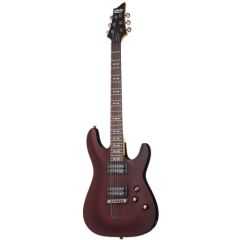 SCHECTER OMEN-6 Walnut Satin Electric Guitar