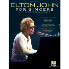 HAL LEONARD ELTON John For Singers With Piano Accompaniment For Vocal/piano