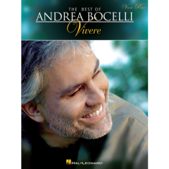 HAL LEONARD THE Best Of Andrea Bocelli:vivere Composed By Andrea Bocelli For Vocal/piano
