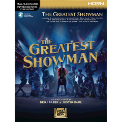 HAL LEONARD THE Greatest Showman Instrumental Play-along Series For Horn