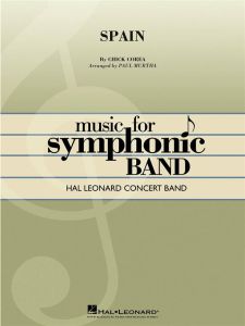 HAL LEONARD SPAIN Concert Band Level 4 Score & Parts By Paul Murtha