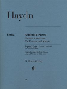 HENLE HAYDN Arianna A Naxos,cantata A Voce Sola Hob.xxvib:2 For Voice & Piano