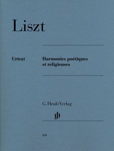 HENLE FRANZ Liszt Harmonies Poetiques Et Religieuses Urtext