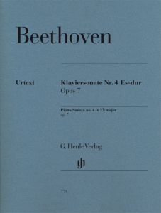 HENLE BEETHOVEN Piano Sonata No 4 In E Flat Major Opus 7