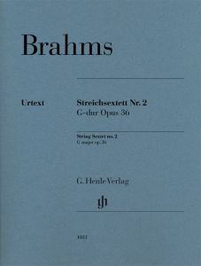 HENLE BRAHMS String Sextet No.2 In G Major Op.36 For String Edited By Katrin Eich
