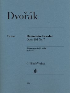 HENLE DVORAK Humoresque G Flat Major Op.101 No.7 For Piano, Urtext Edition