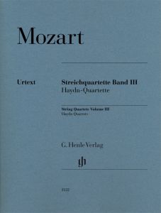 HENLE MOZART String Quartets Volume 3 Edited By Wolf-dieter Seiffert Score&parts