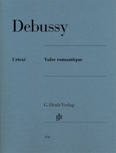 HENLE DEBUSSY Valse Romatique For Piano , Urtext Edition