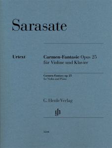 HENLE SARASATE Carmen Fantasy Op.25 For Violin & Piano Edited By Peter Jost