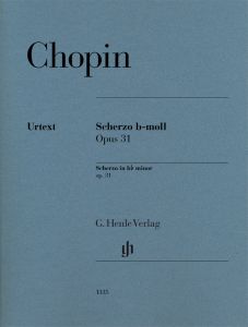 HENLE CHOPIN Scherzo B Flat Minor Op31 For Piano Urtext Edition