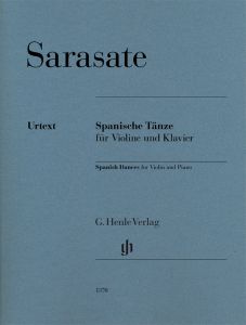 HENLE SARASATE Spanish Dances For Violin & Piano, Urtext Edition
